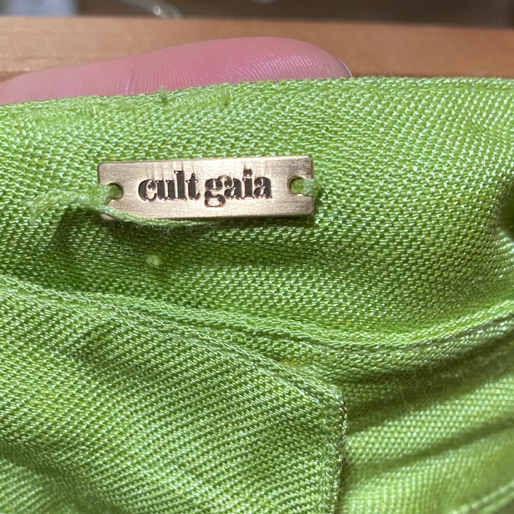 Cult Gaia Wynn Pant in Moss - Picture 2 of 4